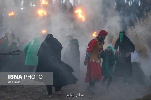 مقتل خوانی ساعد باقری در روز عاشورا